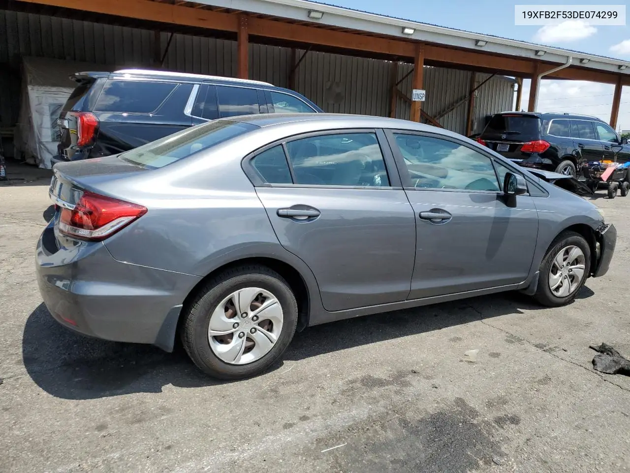 2013 Honda Civic Lx VIN: 19XFB2F53DE074299 Lot: 63095605