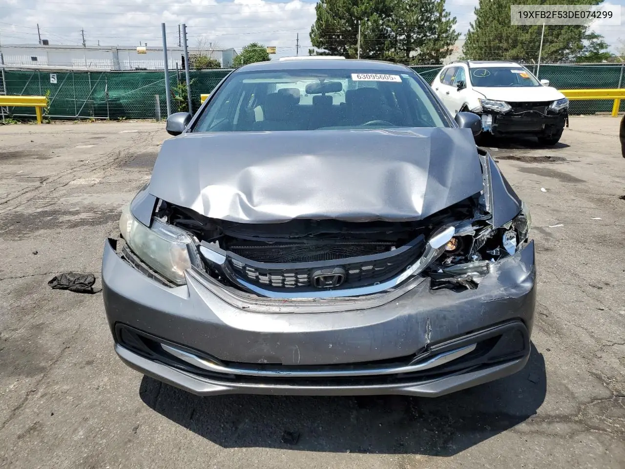 2013 Honda Civic Lx VIN: 19XFB2F53DE074299 Lot: 63095605