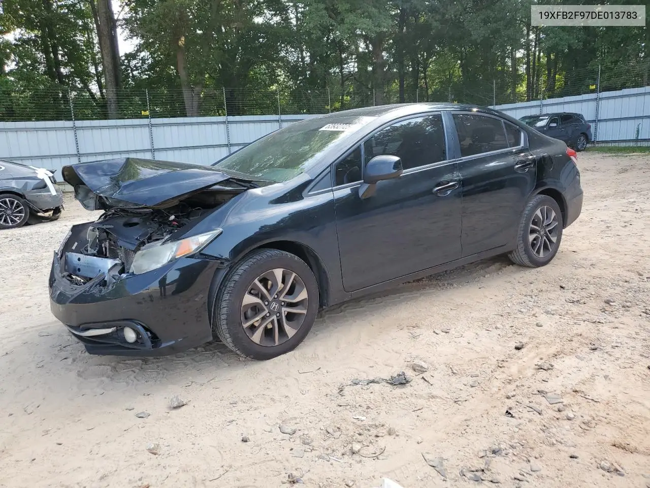 2013 Honda Civic Exl VIN: 19XFB2F97DE013783 Lot: 63932725
