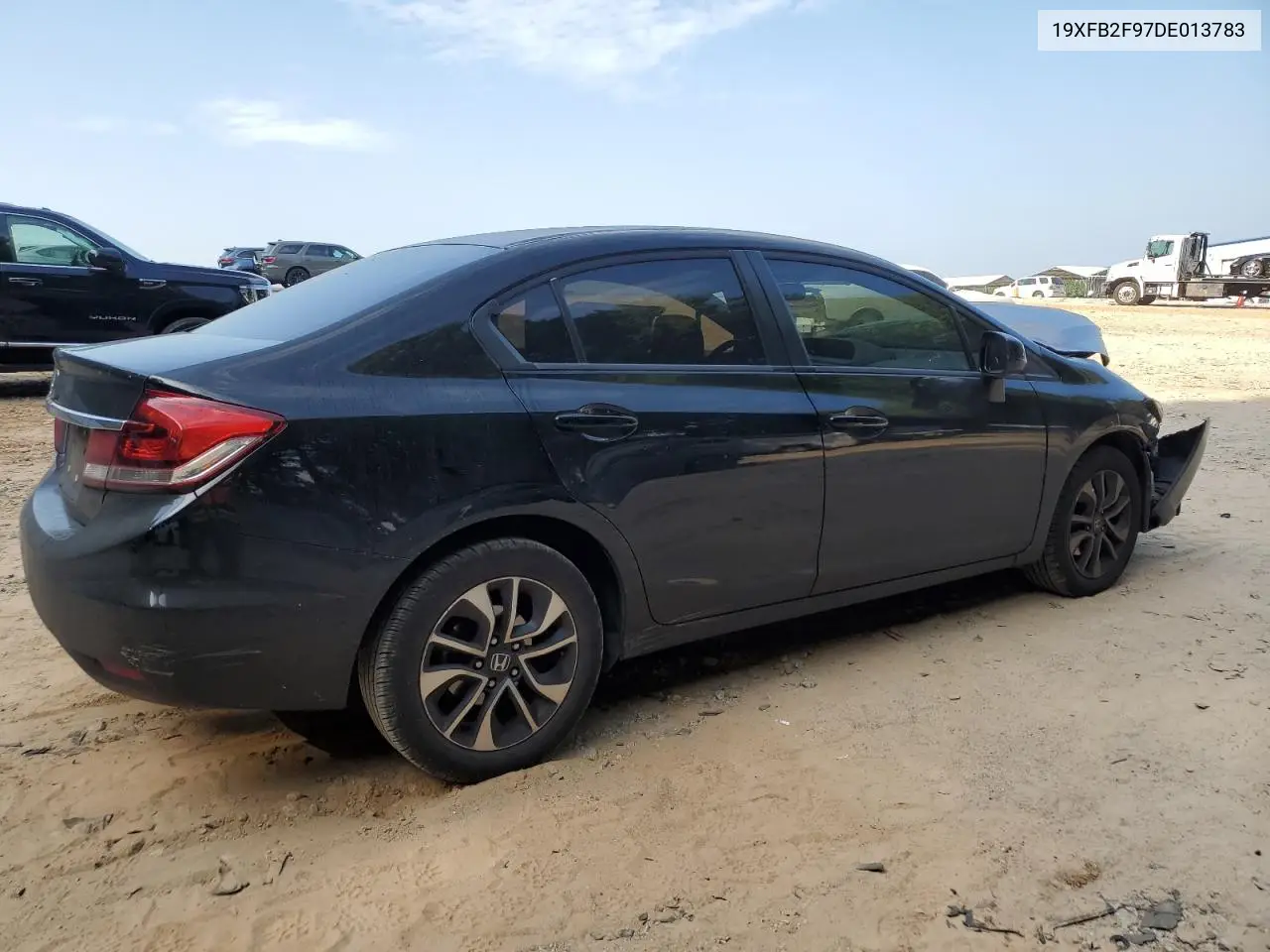 2013 Honda Civic Exl VIN: 19XFB2F97DE013783 Lot: 63932725