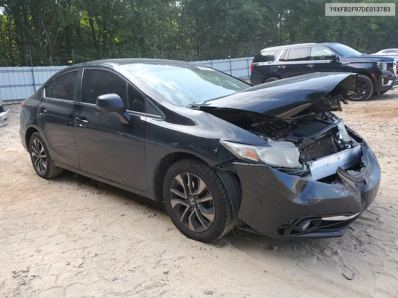 2013 Honda Civic Exl VIN: 19XFB2F97DE013783 Lot: 63932725