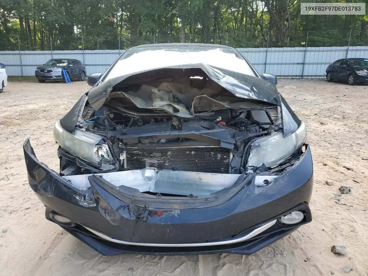 2013 Honda Civic Exl VIN: 19XFB2F97DE013783 Lot: 63932725