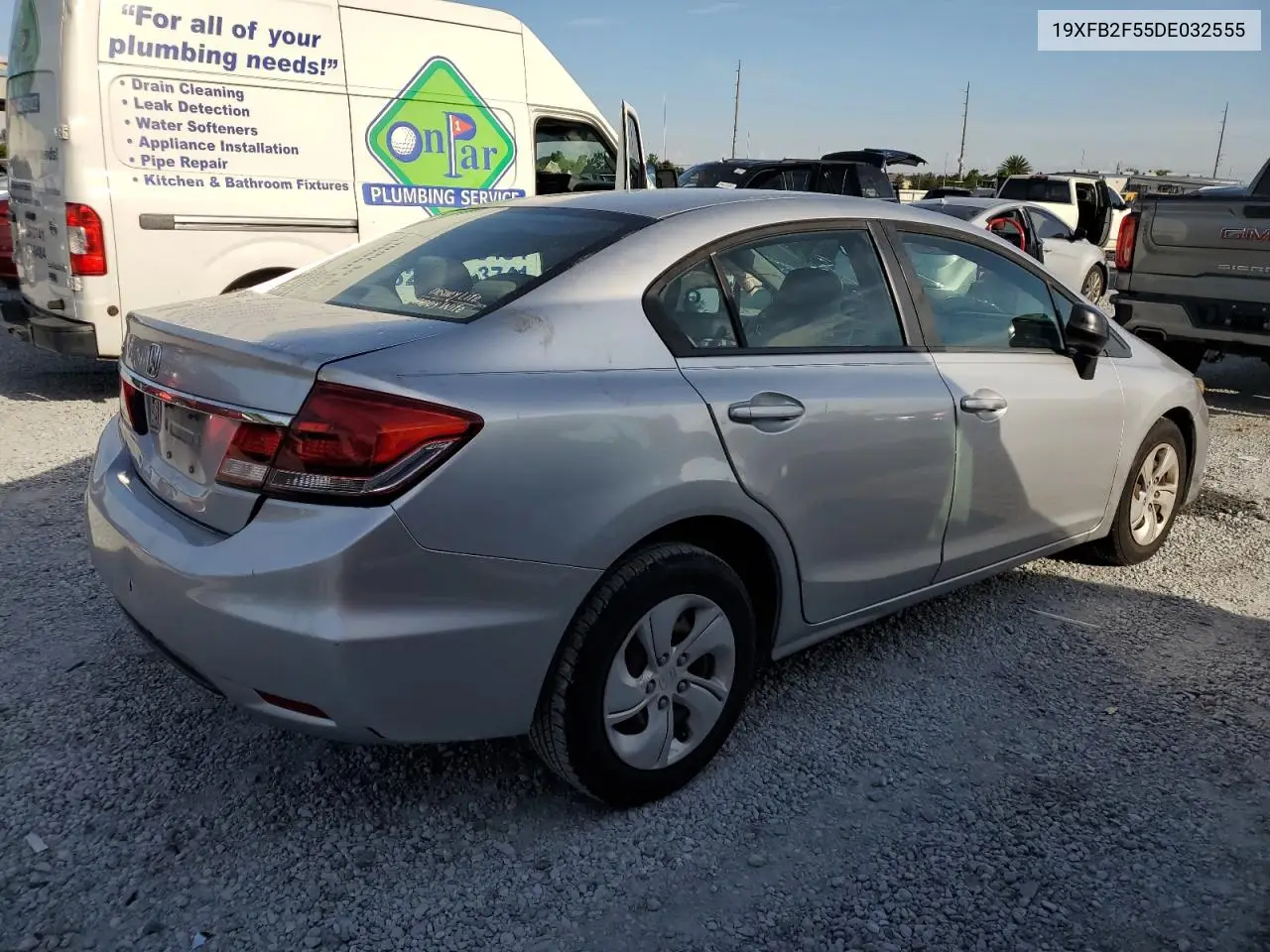 19xfb2f55de032555 19XFB2F55DE032555 2013 Honda Civic Lx