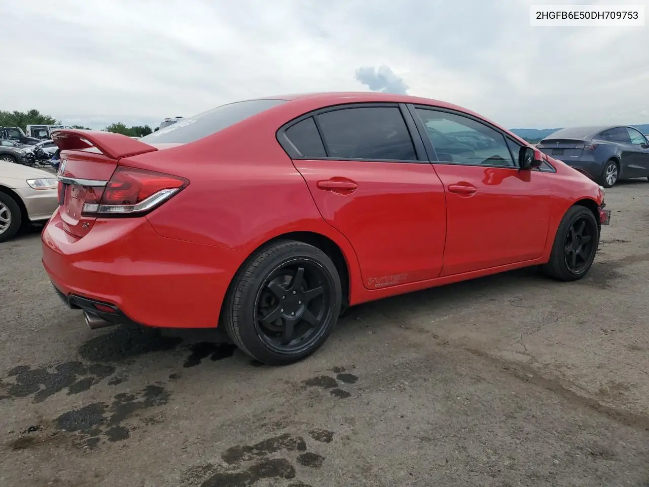 2013 Honda Civic Si VIN: 2HGFB6E50DH709753 Lot: 64301235