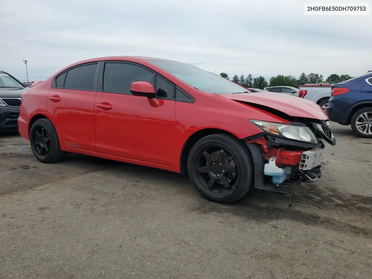 2013 Honda Civic Si VIN: 2HGFB6E50DH709753 Lot: 64301235
