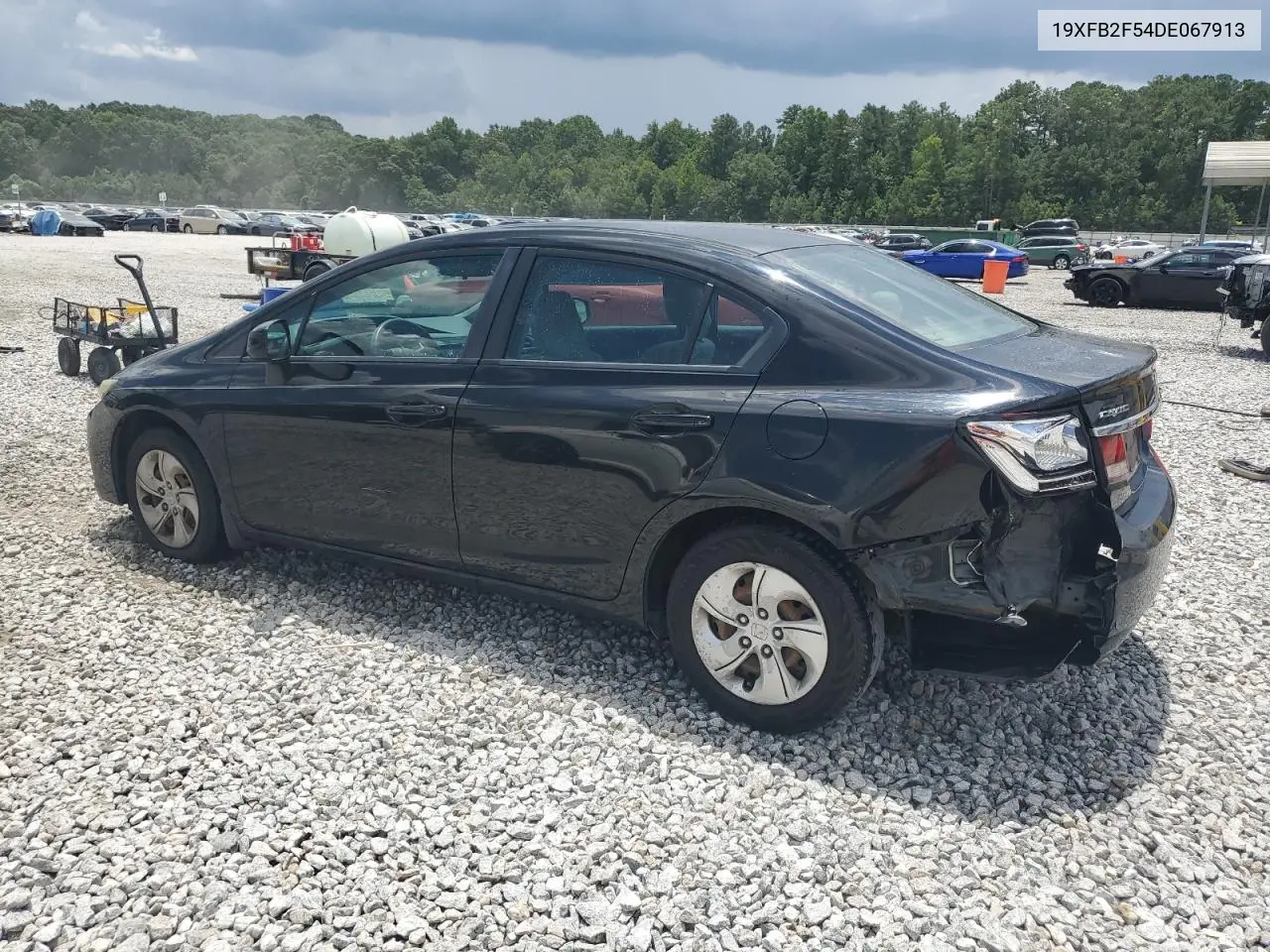 2013 Honda Civic Lx VIN: 19XFB2F54DE067913 Lot: 64547835
