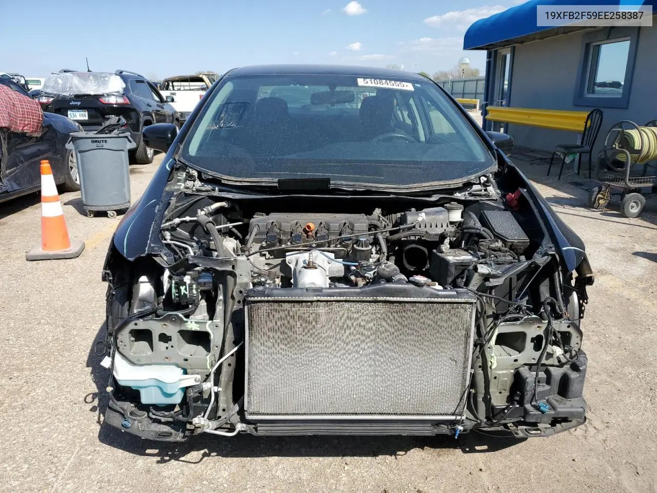 2014 Honda Civic Lx VIN: 19XFB2F59EE258387 Lot: 51084555