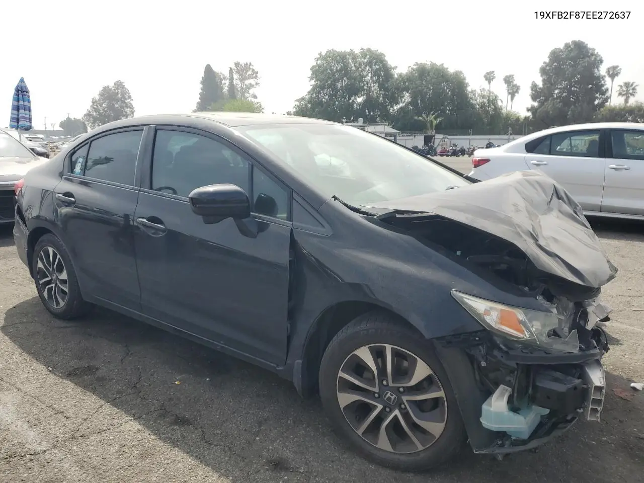 2014 Honda Civic Ex VIN: 19XFB2F87EE272637 Lot: 52620915