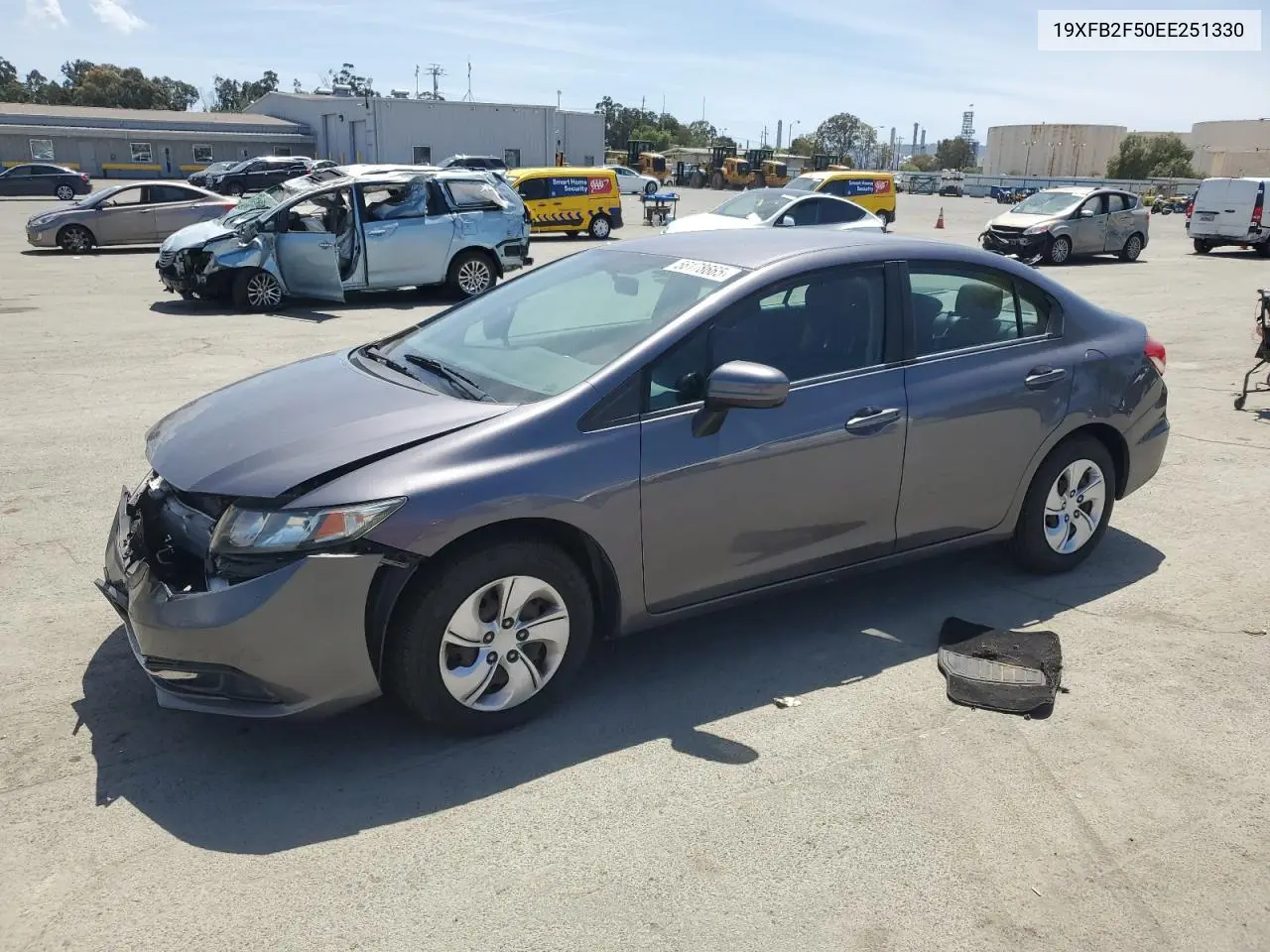 2014 Honda Civic Lx VIN: 19XFB2F50EE251330 Lot: 56178665