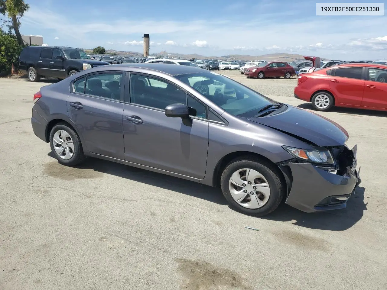 2014 Honda Civic Lx VIN: 19XFB2F50EE251330 Lot: 56178665