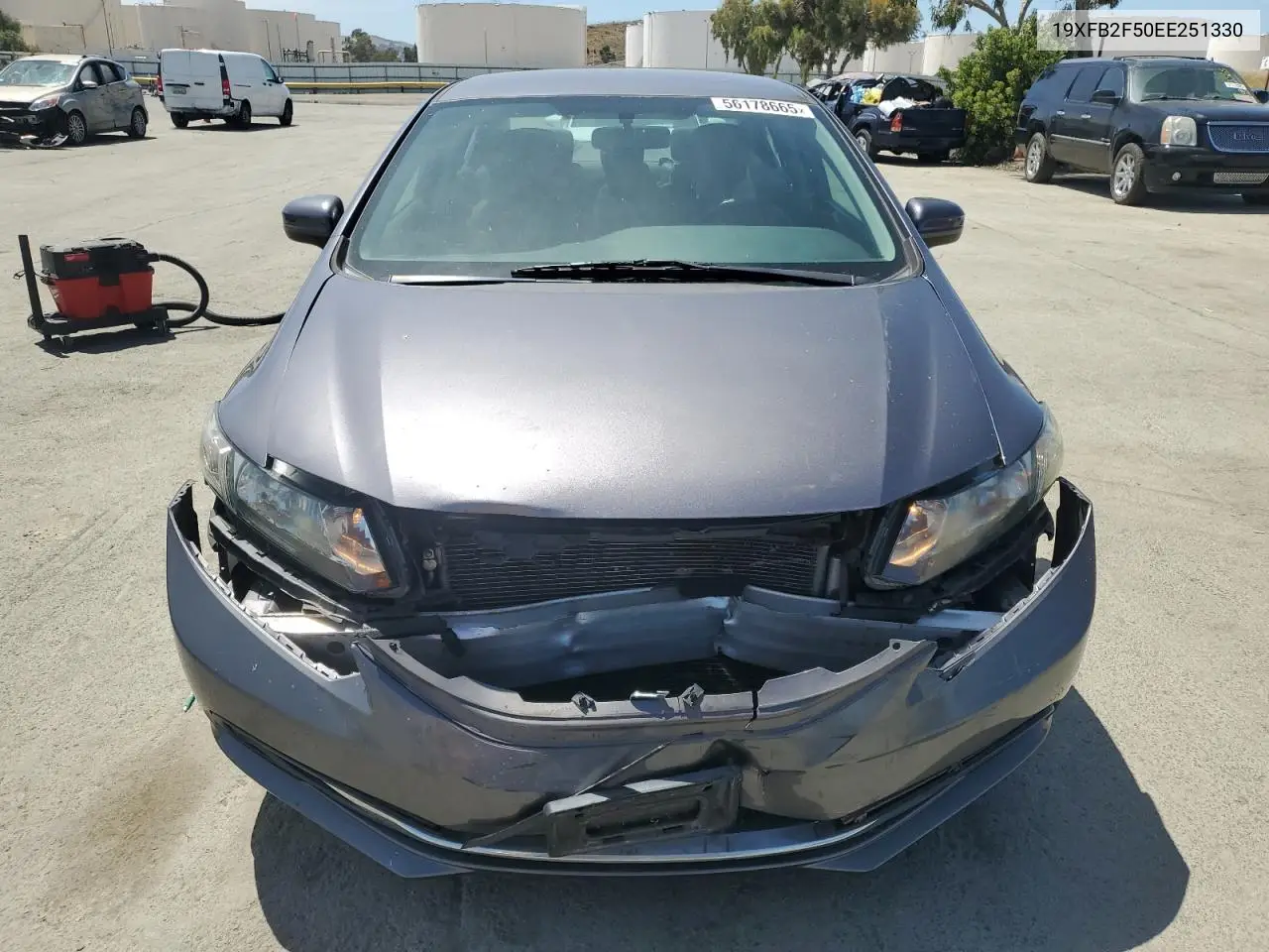 2014 Honda Civic Lx VIN: 19XFB2F50EE251330 Lot: 56178665