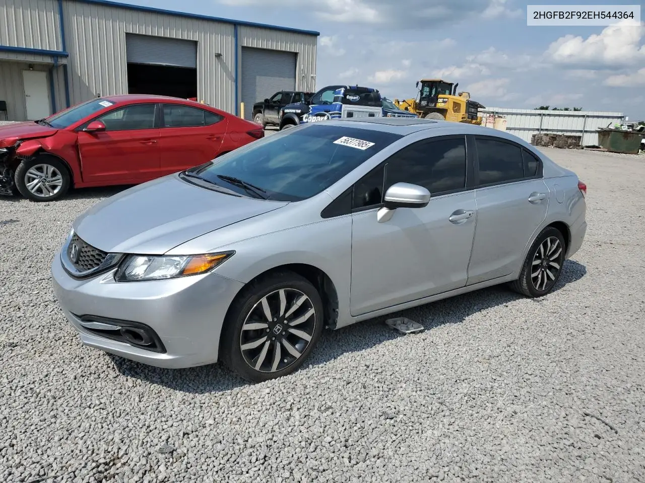 2014 Honda Civic Exl VIN: 2HGFB2F92EH544364 Lot: 56377985