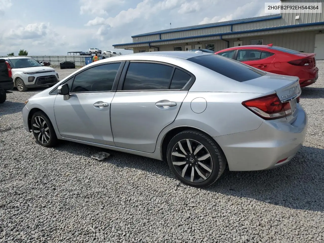 2014 Honda Civic Exl VIN: 2HGFB2F92EH544364 Lot: 56377985