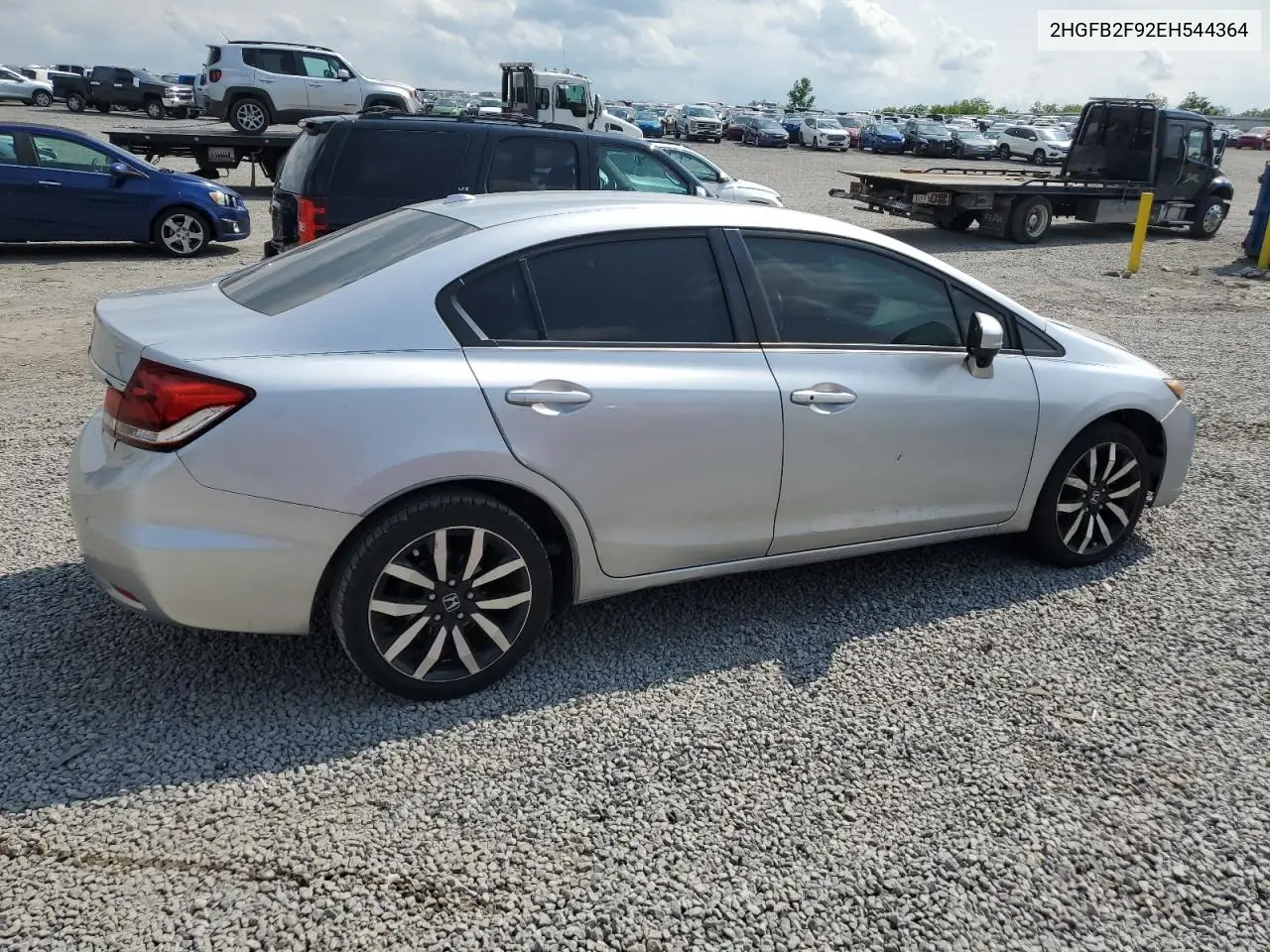 2014 Honda Civic Exl VIN: 2HGFB2F92EH544364 Lot: 56377985