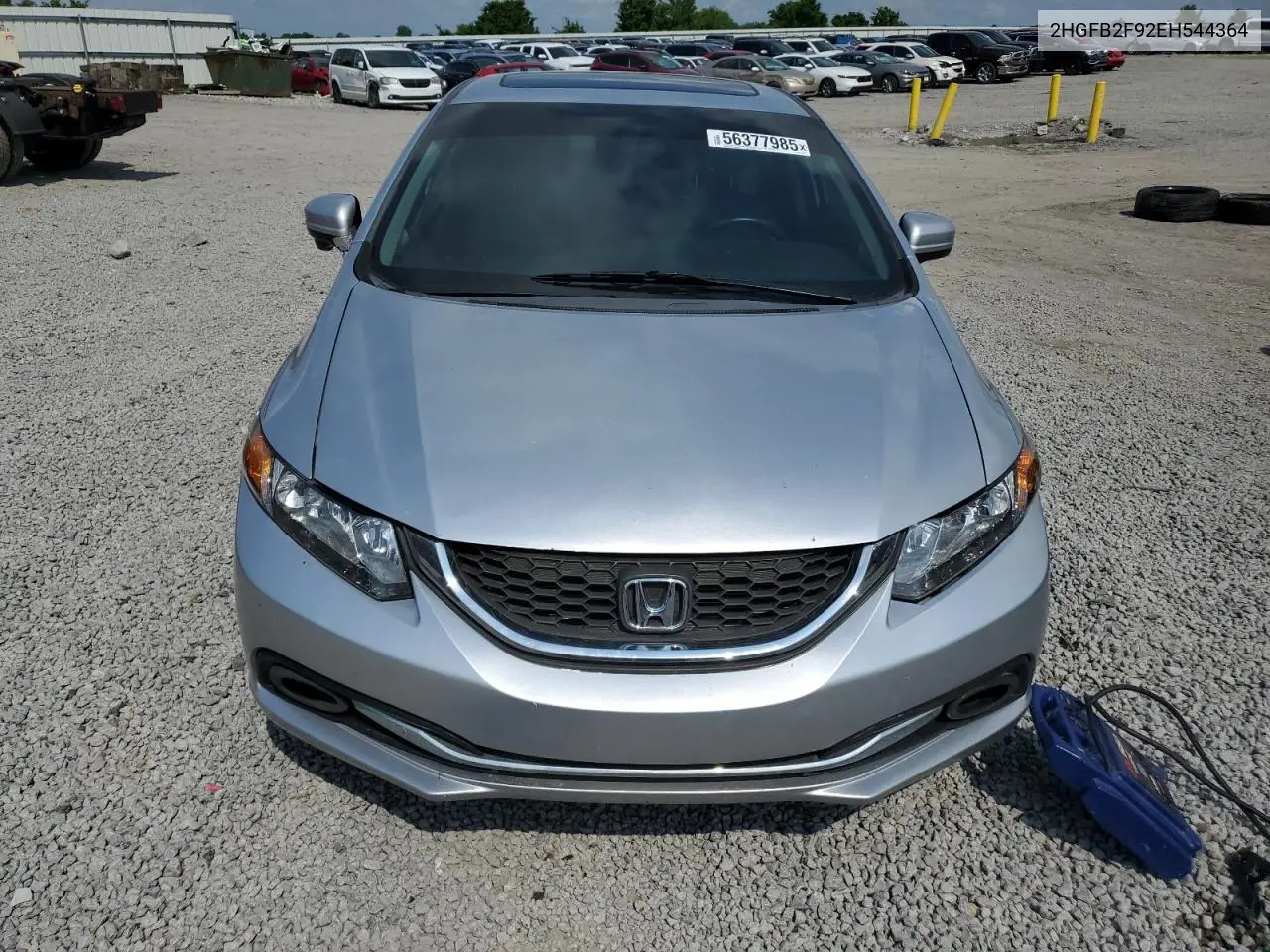 2014 Honda Civic Exl VIN: 2HGFB2F92EH544364 Lot: 56377985