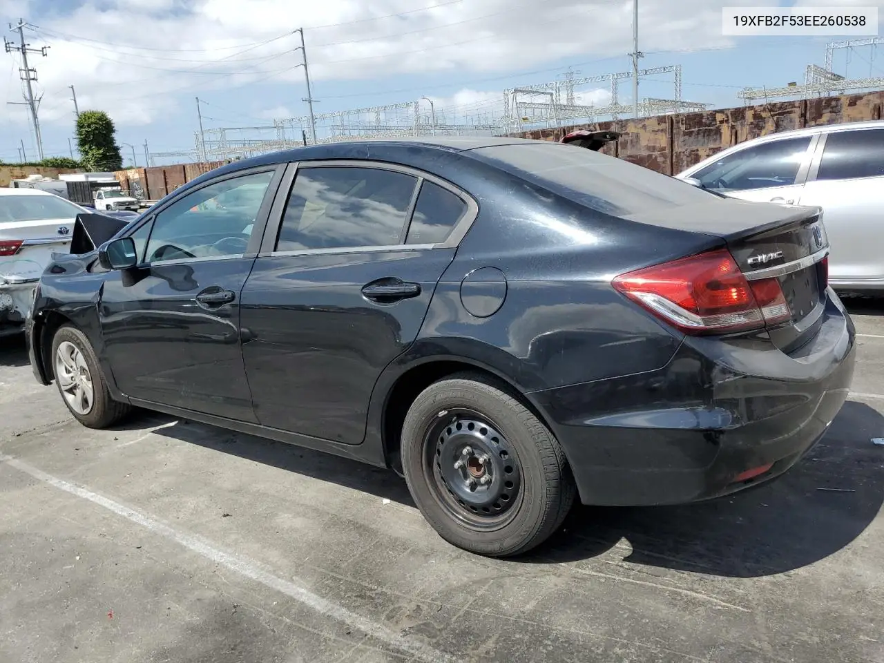 2014 Honda Civic Lx VIN: 19XFB2F53EE260538 Lot: 56511555