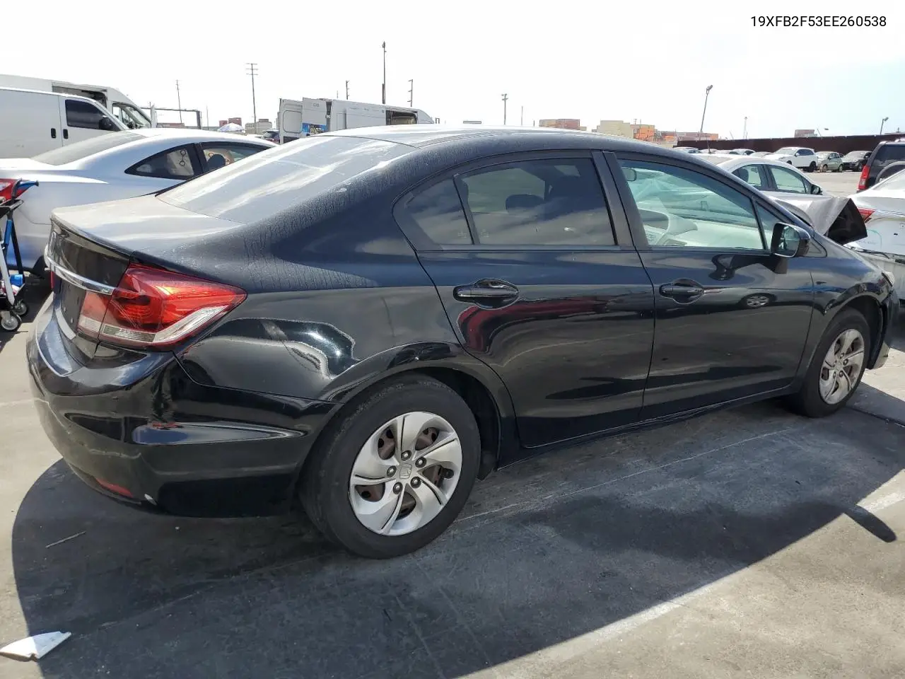 2014 Honda Civic Lx VIN: 19XFB2F53EE260538 Lot: 56511555