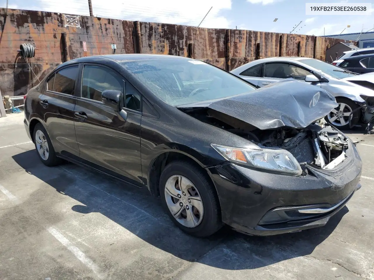 2014 Honda Civic Lx VIN: 19XFB2F53EE260538 Lot: 56511555