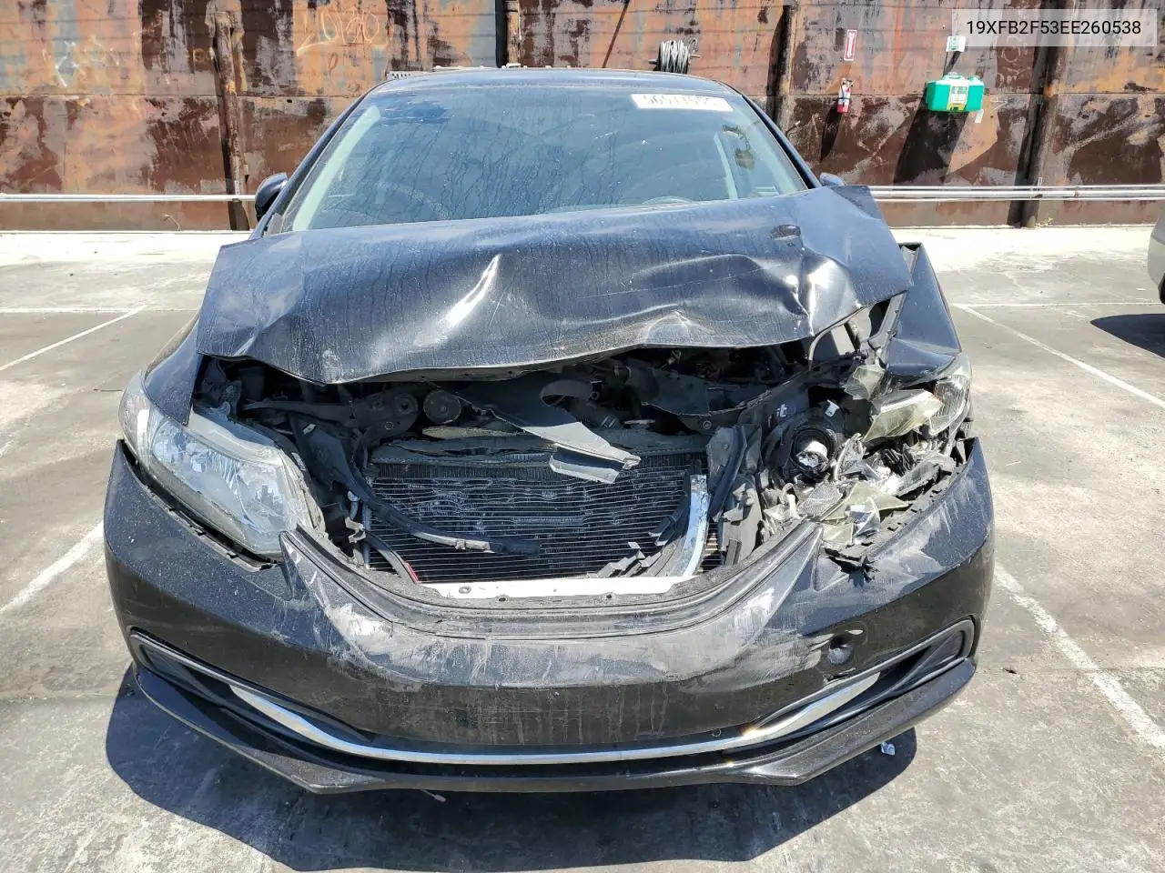 2014 Honda Civic Lx VIN: 19XFB2F53EE260538 Lot: 56511555