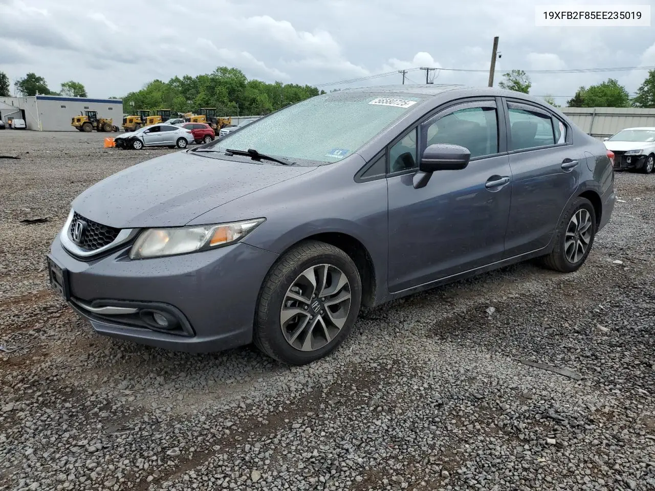 2014 Honda Civic Ex VIN: 19XFB2F85EE235019 Lot: 56580725