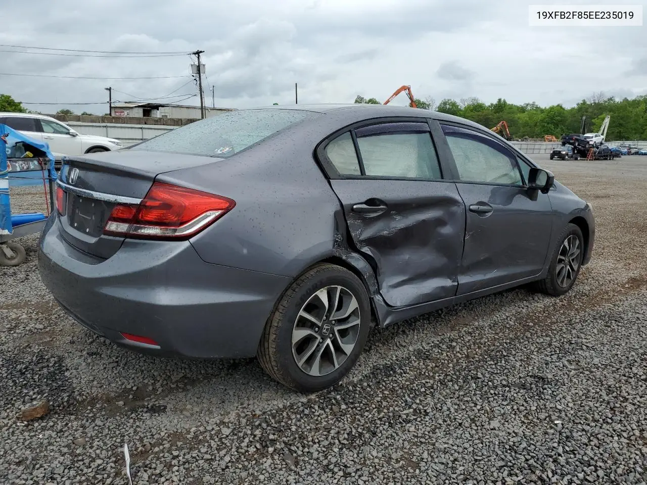 2014 Honda Civic Ex VIN: 19XFB2F85EE235019 Lot: 56580725