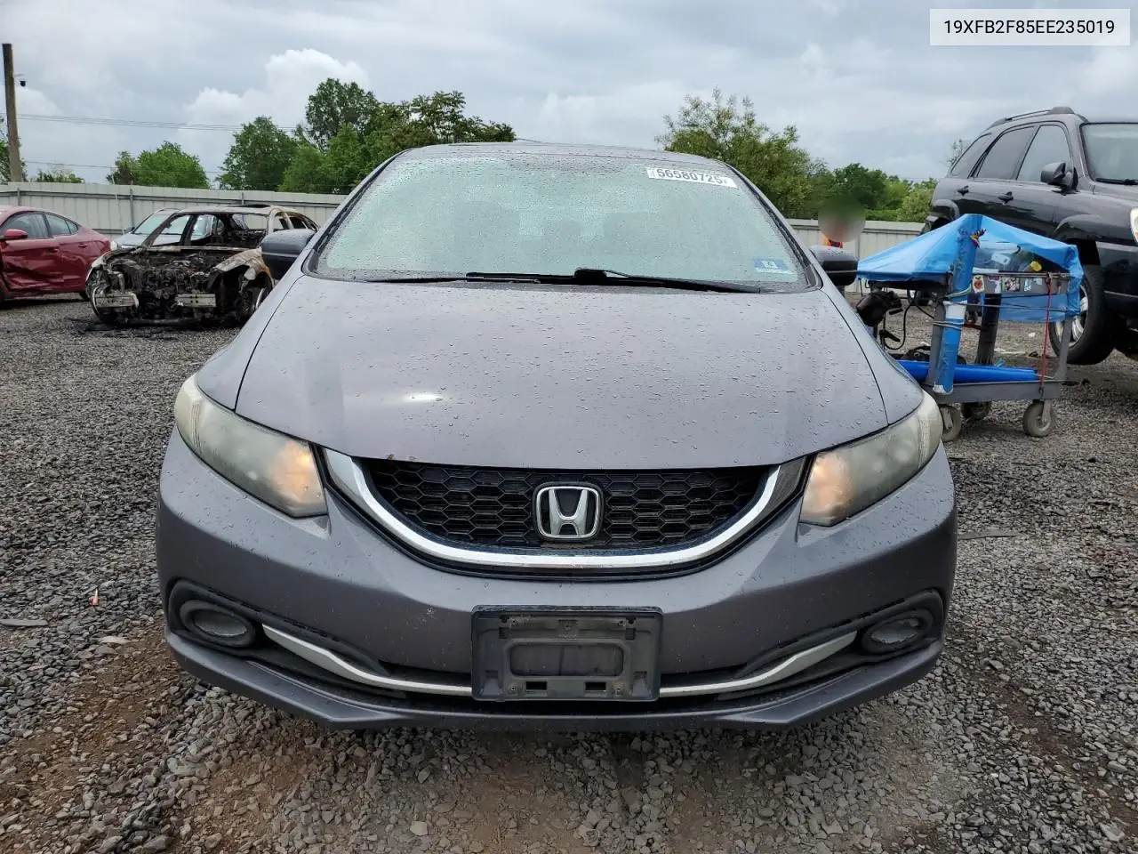 2014 Honda Civic Ex VIN: 19XFB2F85EE235019 Lot: 56580725
