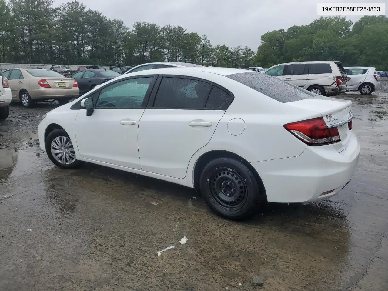 2014 Honda Civic Lx VIN: 19XFB2F58EE254833 Lot: 56633615