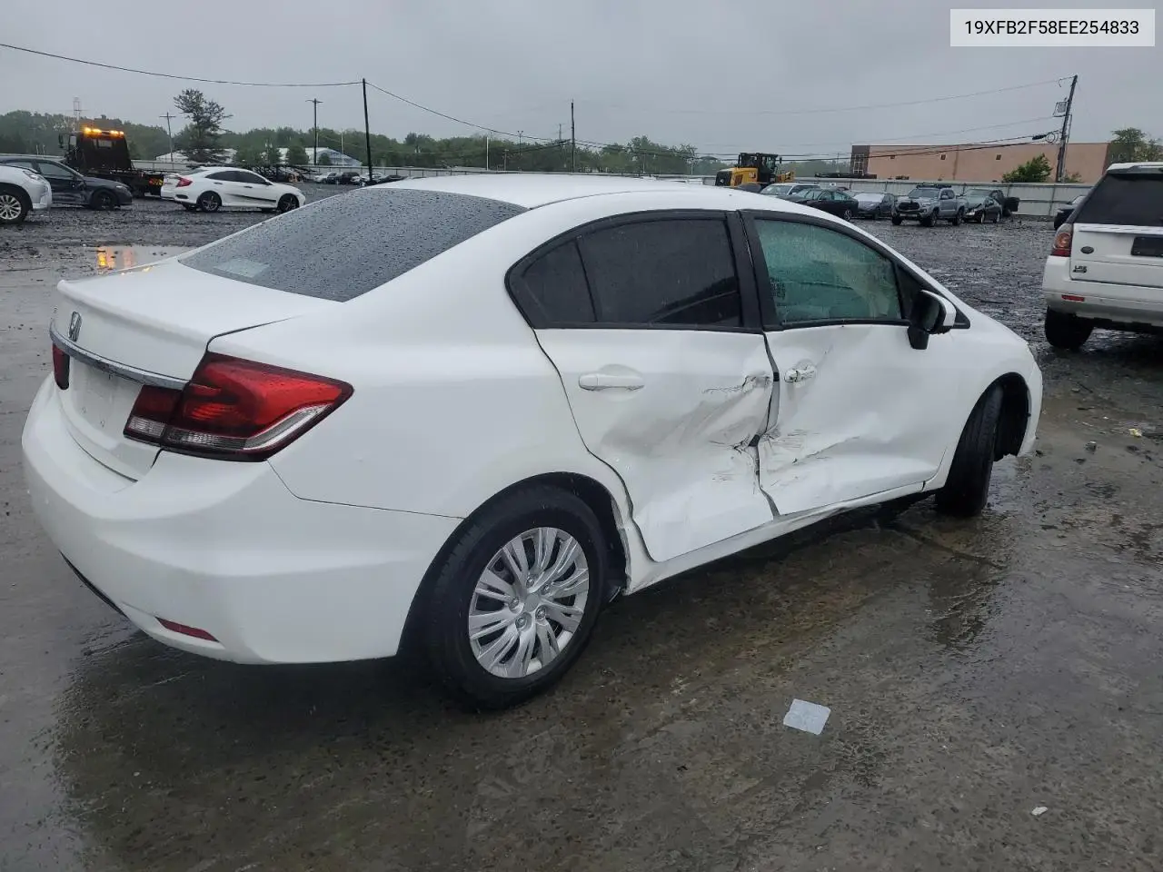 2014 Honda Civic Lx VIN: 19XFB2F58EE254833 Lot: 56633615