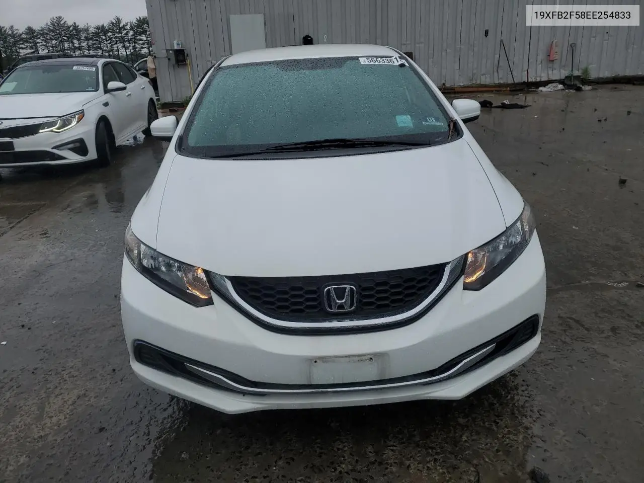 2014 Honda Civic Lx VIN: 19XFB2F58EE254833 Lot: 56633615