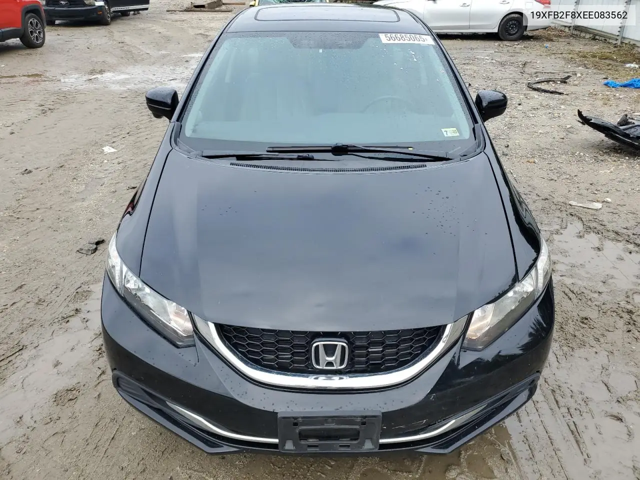 2014 Honda Civic Ex VIN: 19XFB2F8XEE083562 Lot: 56685065