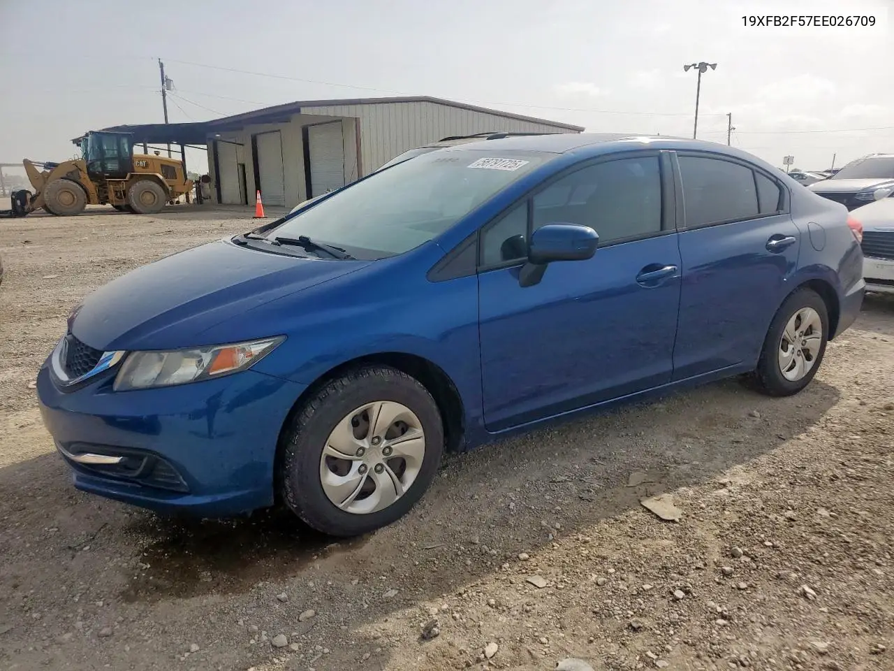 2014 Honda Civic Lx VIN: 19XFB2F57EE026709 Lot: 56791725