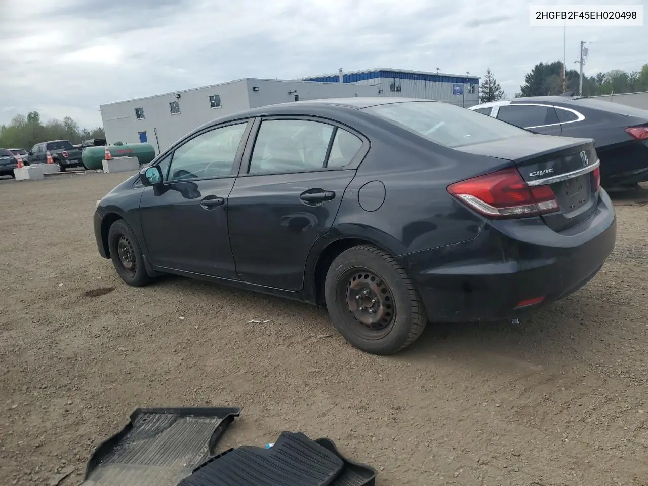 2014 Honda Civic Lx VIN: 2HGFB2F45EH020498 Lot: 57039765