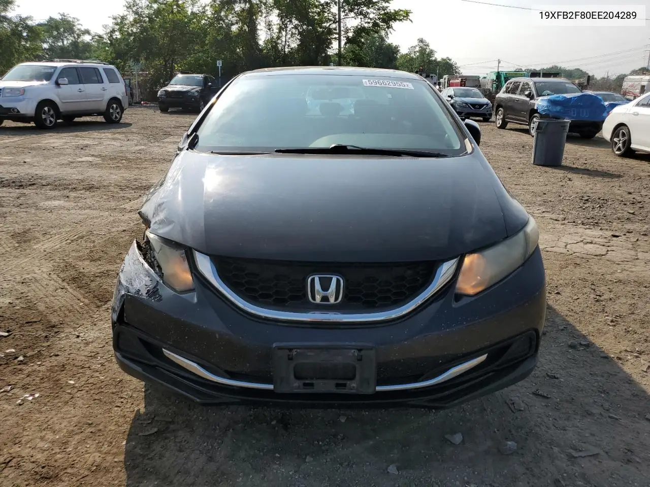 2014 Honda Civic Ex VIN: 19XFB2F80EE204289 Lot: 59662955