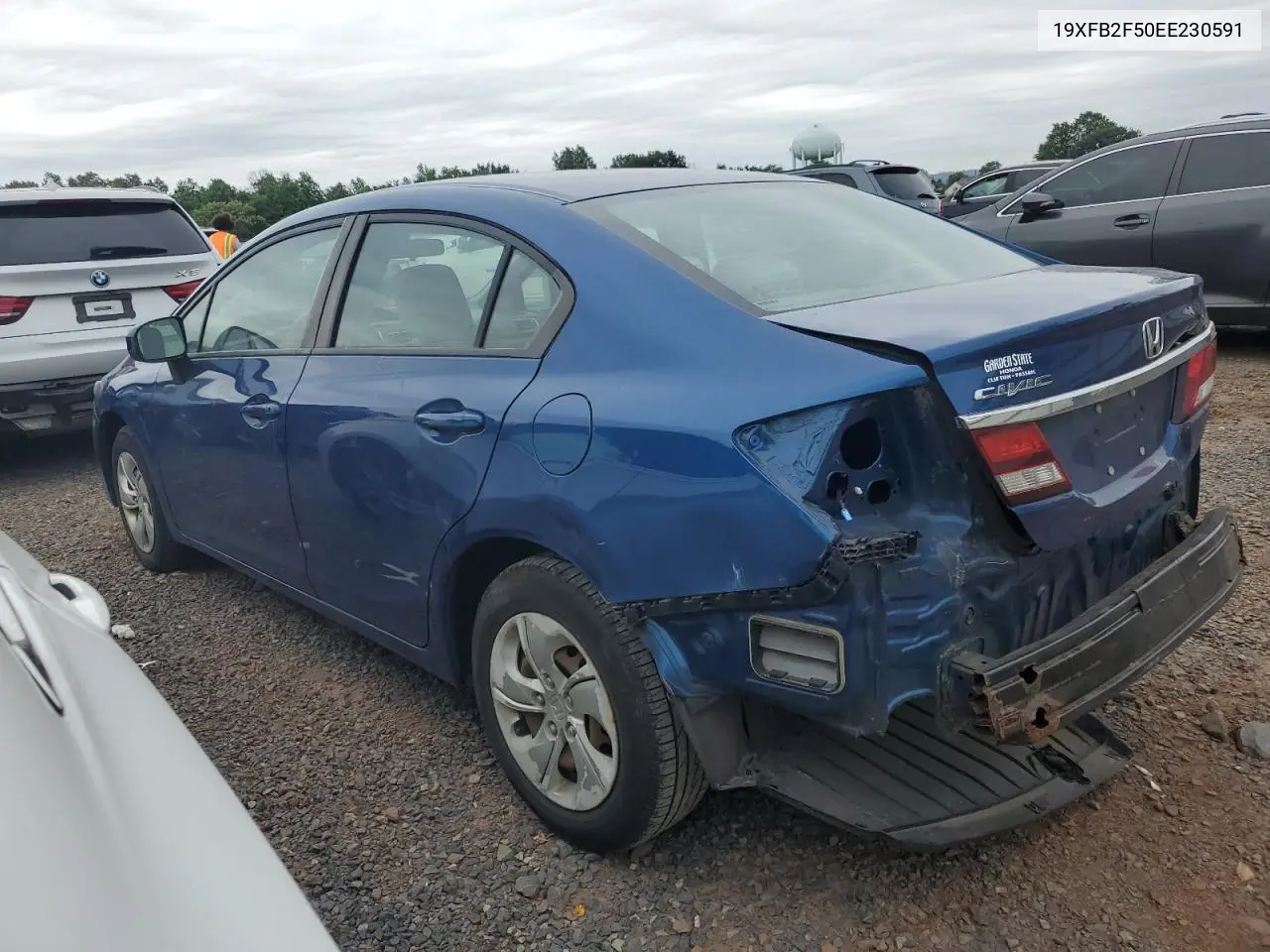 2014 Honda Civic Lx VIN: 19XFB2F50EE230591 Lot: 62409225
