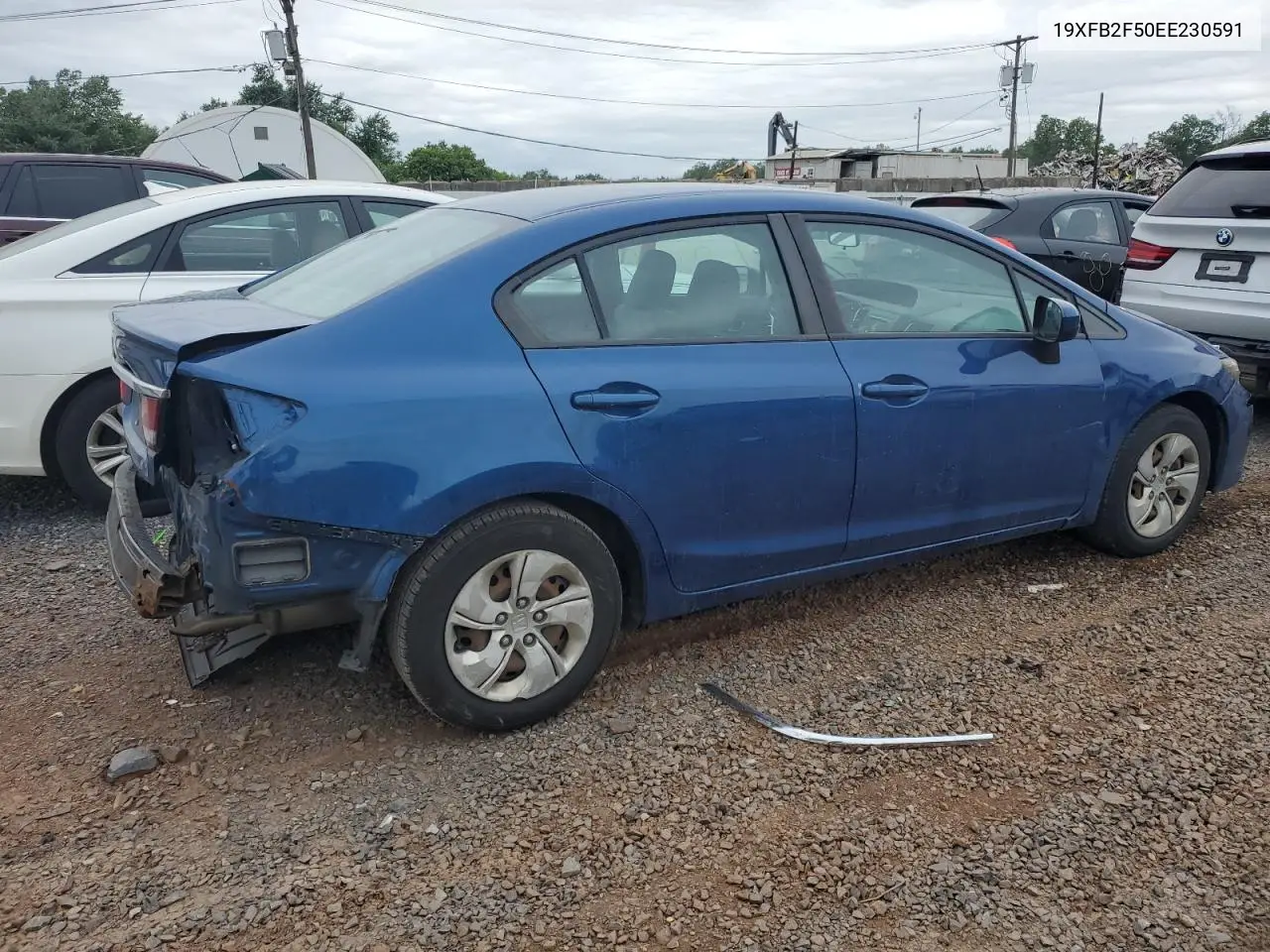 2014 Honda Civic Lx VIN: 19XFB2F50EE230591 Lot: 62409225
