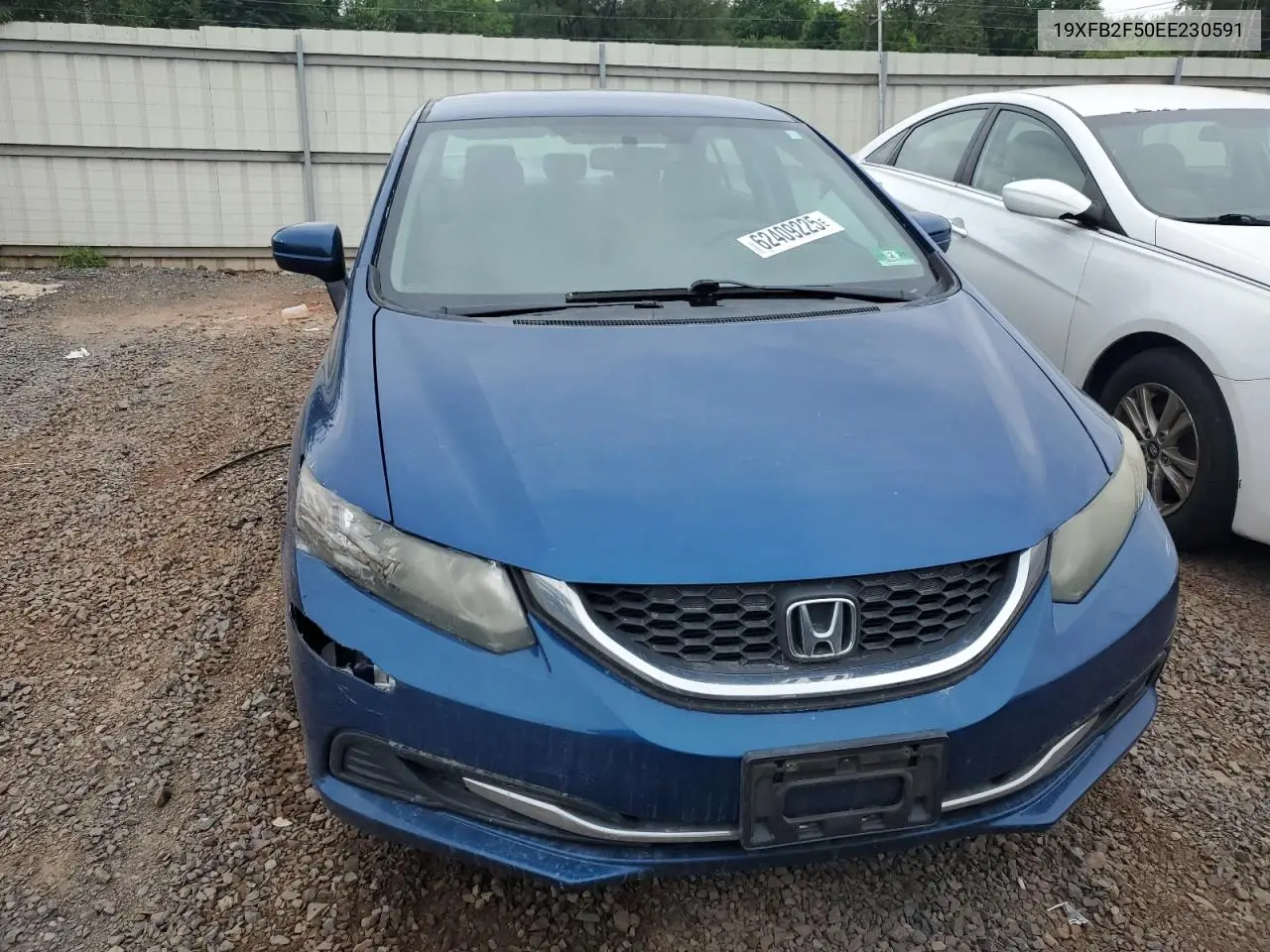 2014 Honda Civic Lx VIN: 19XFB2F50EE230591 Lot: 62409225
