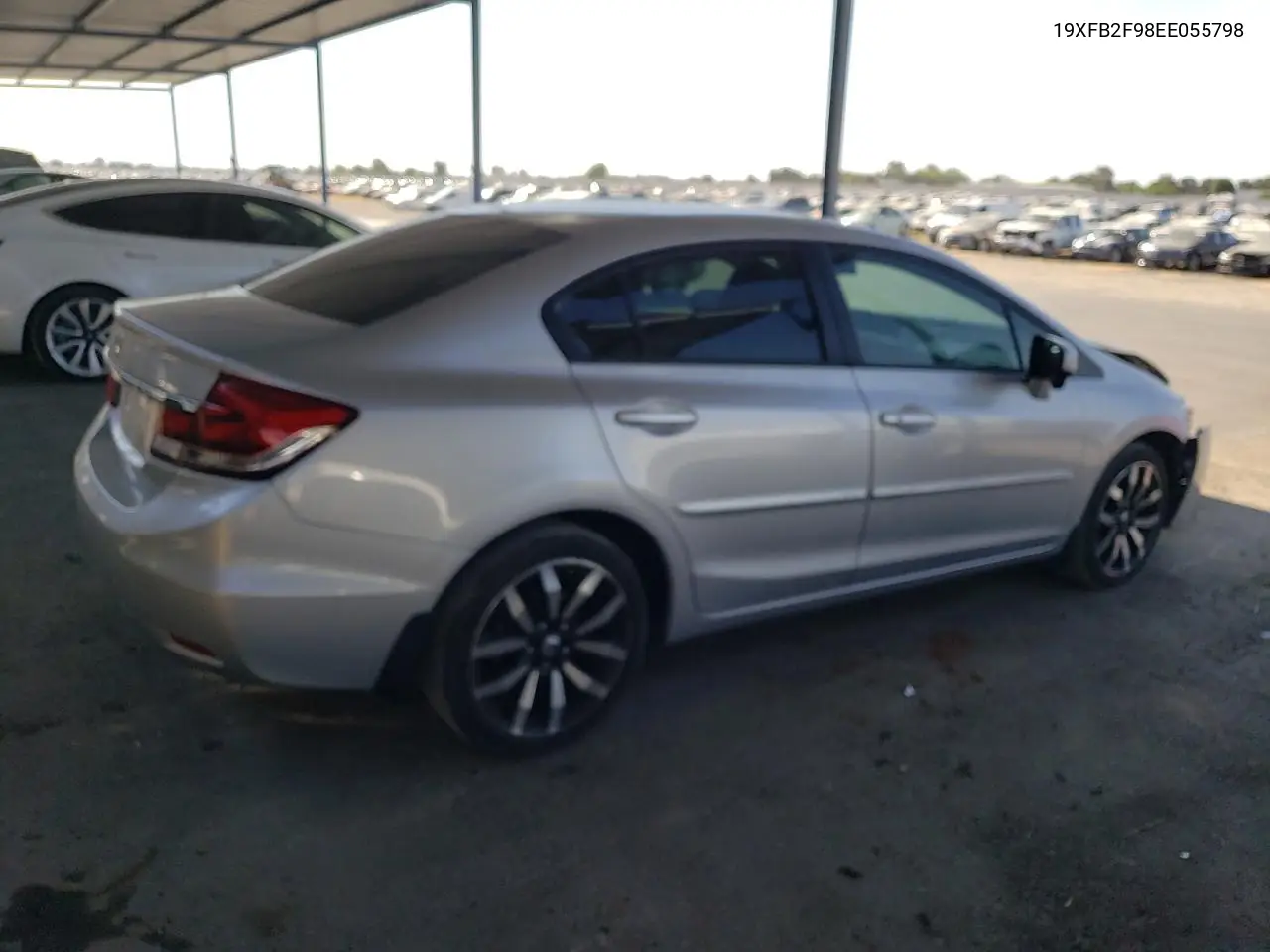 2014 Honda Civic Exl VIN: 19XFB2F98EE055798 Lot: 62418845