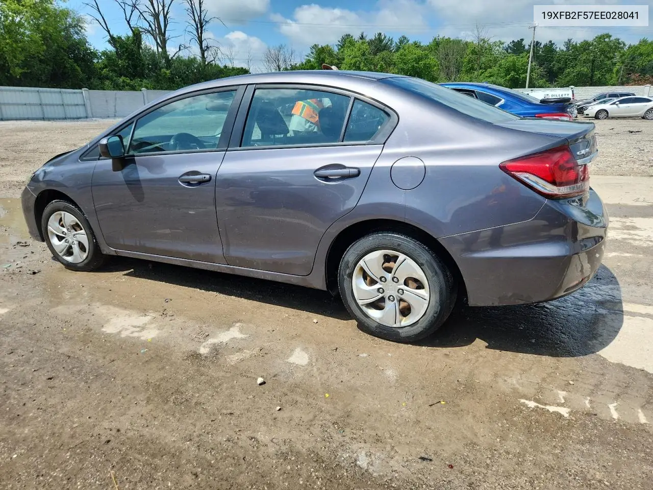 2014 Honda Civic Lx VIN: 19XFB2F57EE028041 Lot: 62695405