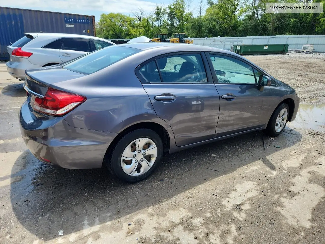 2014 Honda Civic Lx VIN: 19XFB2F57EE028041 Lot: 62695405