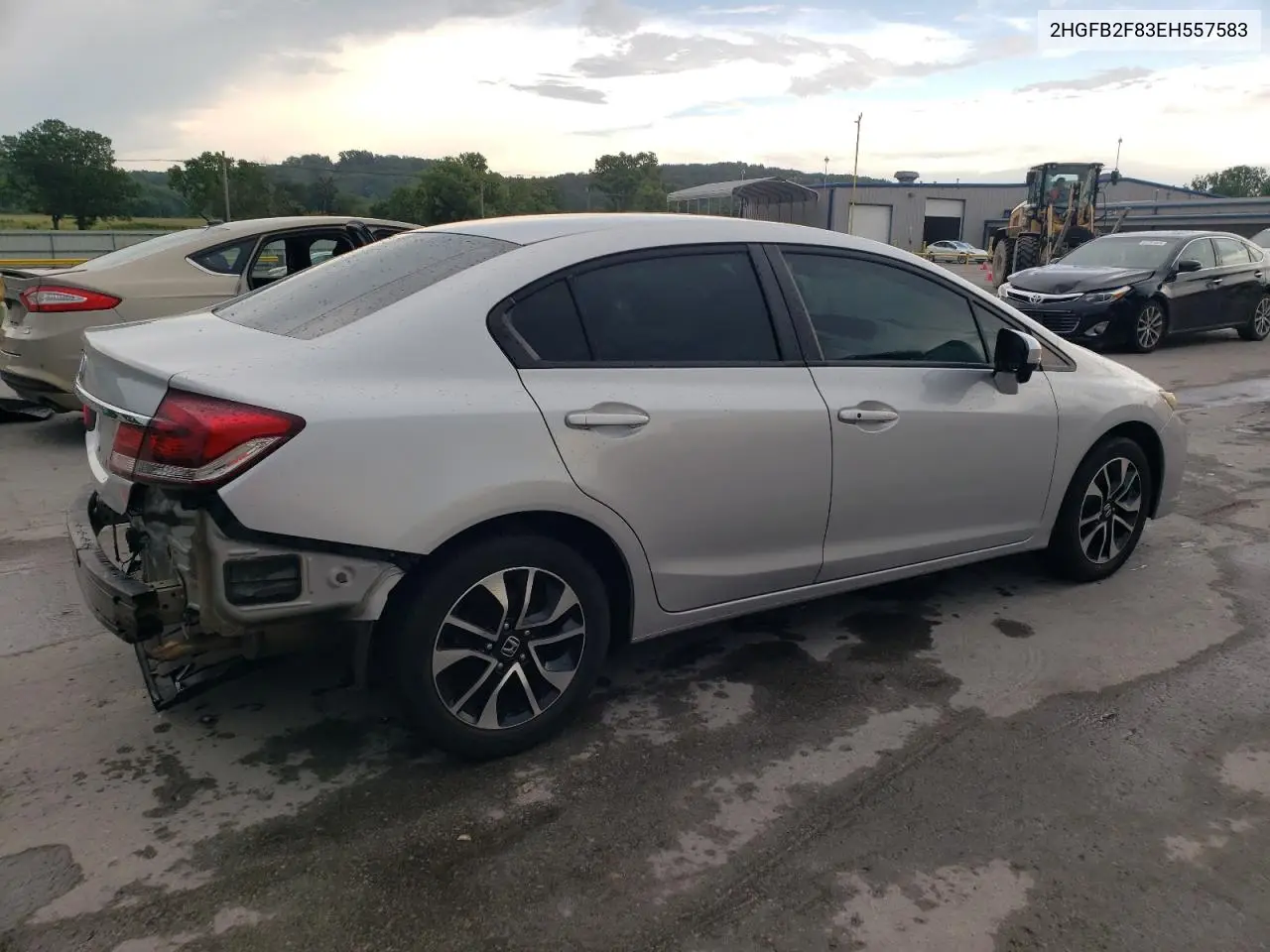 2014 Honda Civic Ex VIN: 2HGFB2F83EH557583 Lot: 62939135