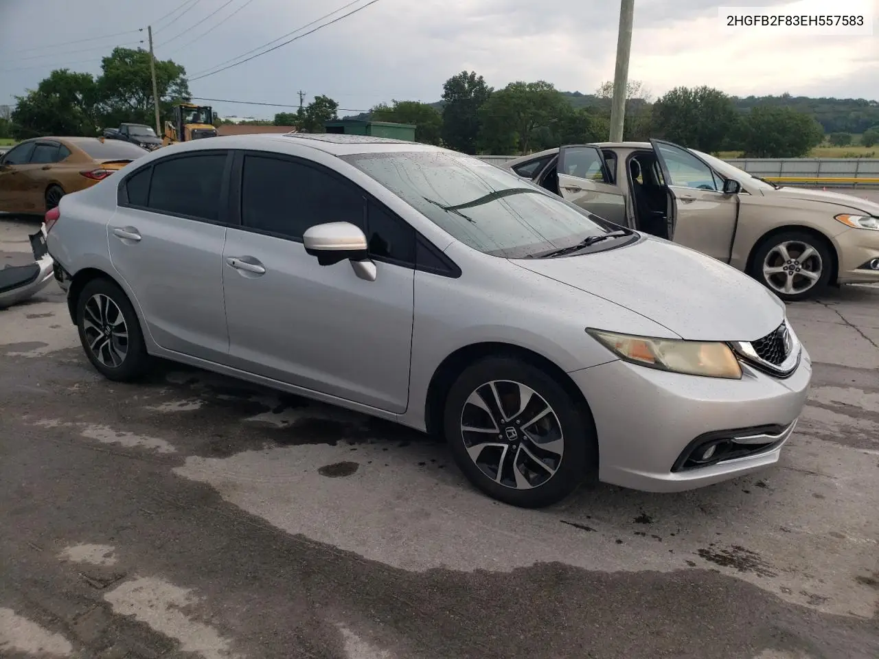 2014 Honda Civic Ex VIN: 2HGFB2F83EH557583 Lot: 62939135