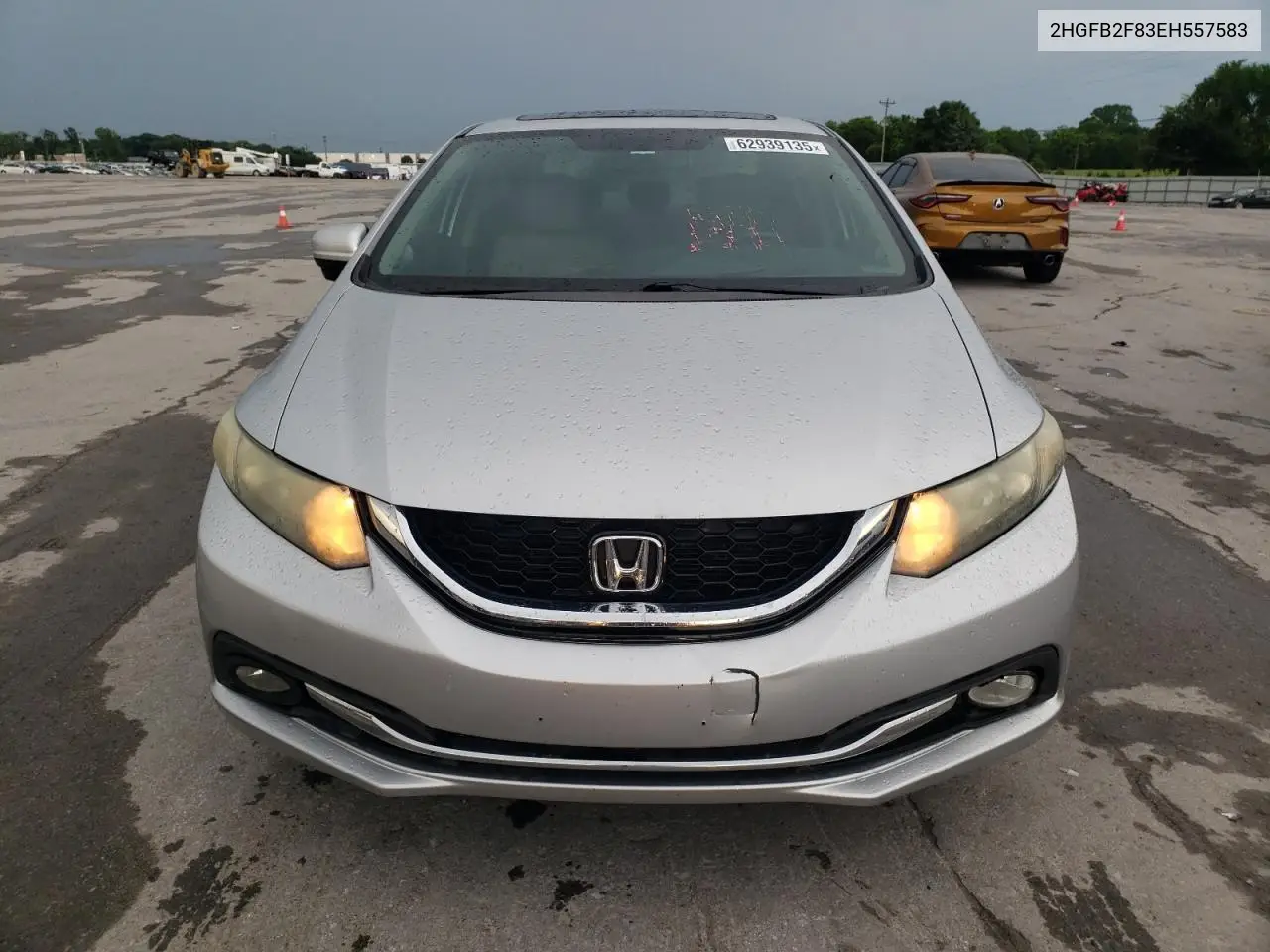 2014 Honda Civic Ex VIN: 2HGFB2F83EH557583 Lot: 62939135