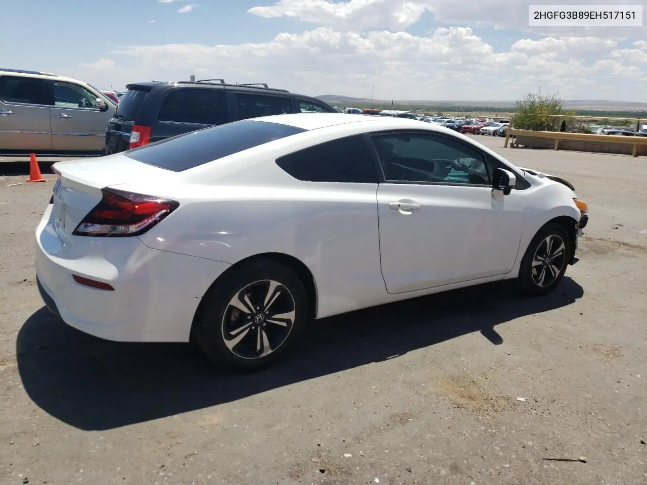 2014 Honda Civic Ex VIN: 2HGFG3B89EH517151 Lot: 62946285
