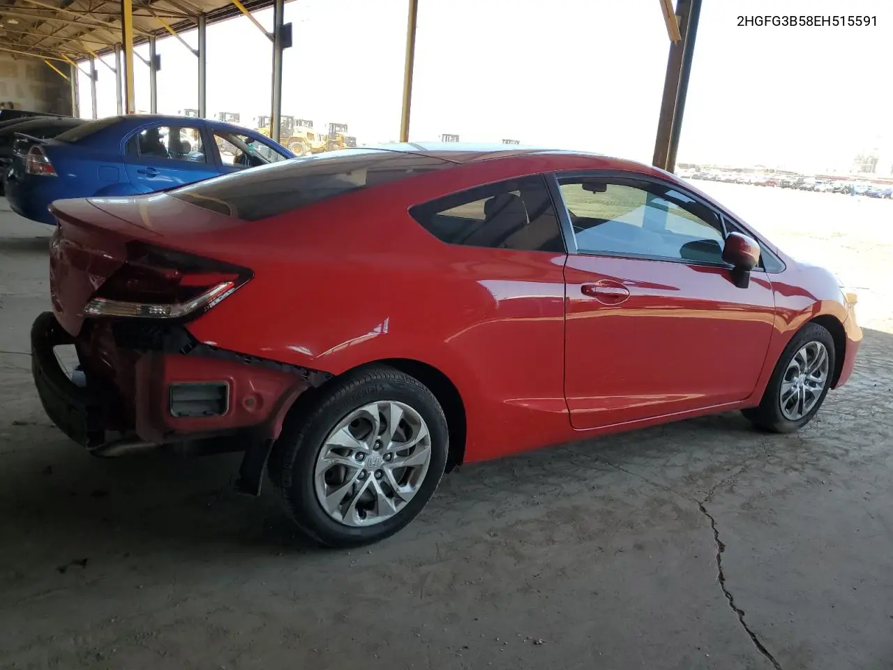2014 Honda Civic Lx VIN: 2HGFG3B58EH515591 Lot: 63808155