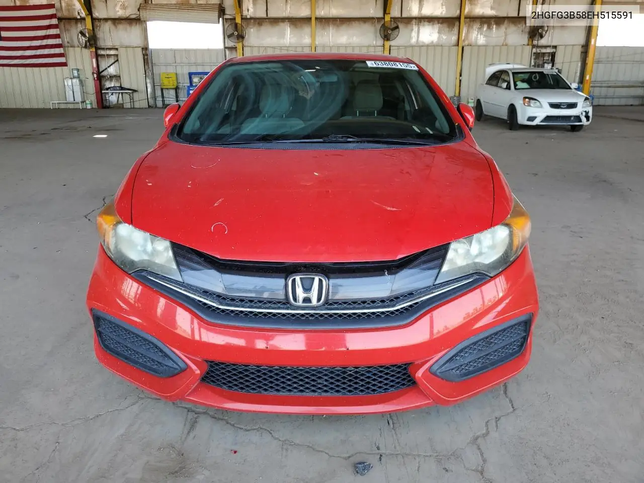 2014 Honda Civic Lx VIN: 2HGFG3B58EH515591 Lot: 63808155