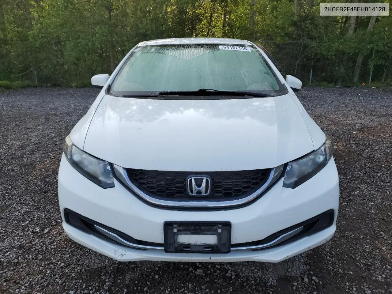 2014 Honda Civic Lx VIN: 2HGFB2F48EH014128 Lot: 64157145