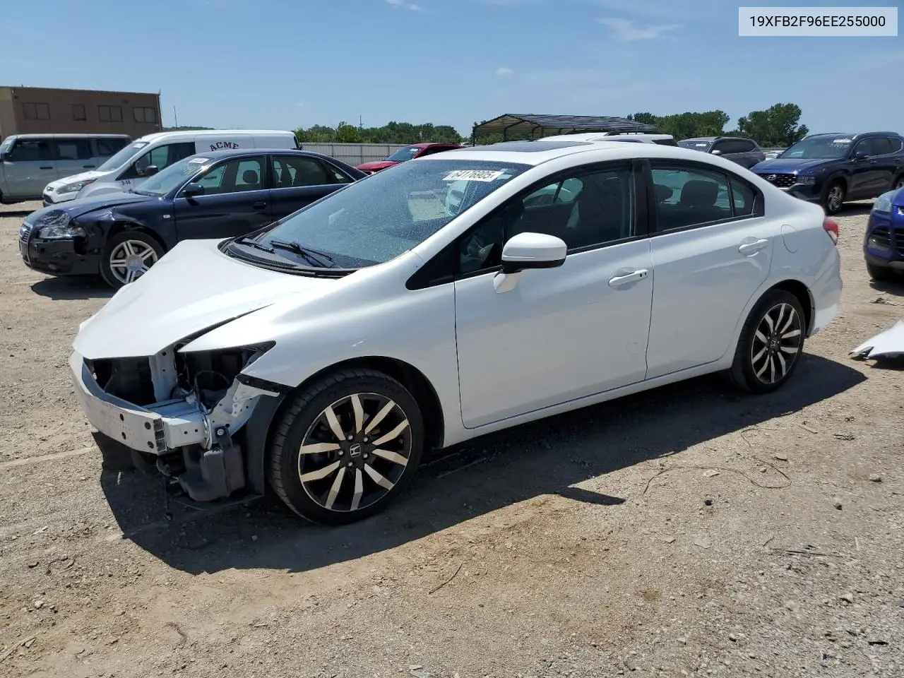 2014 Honda Civic Exl VIN: 19XFB2F96EE255000 Lot: 64176905
