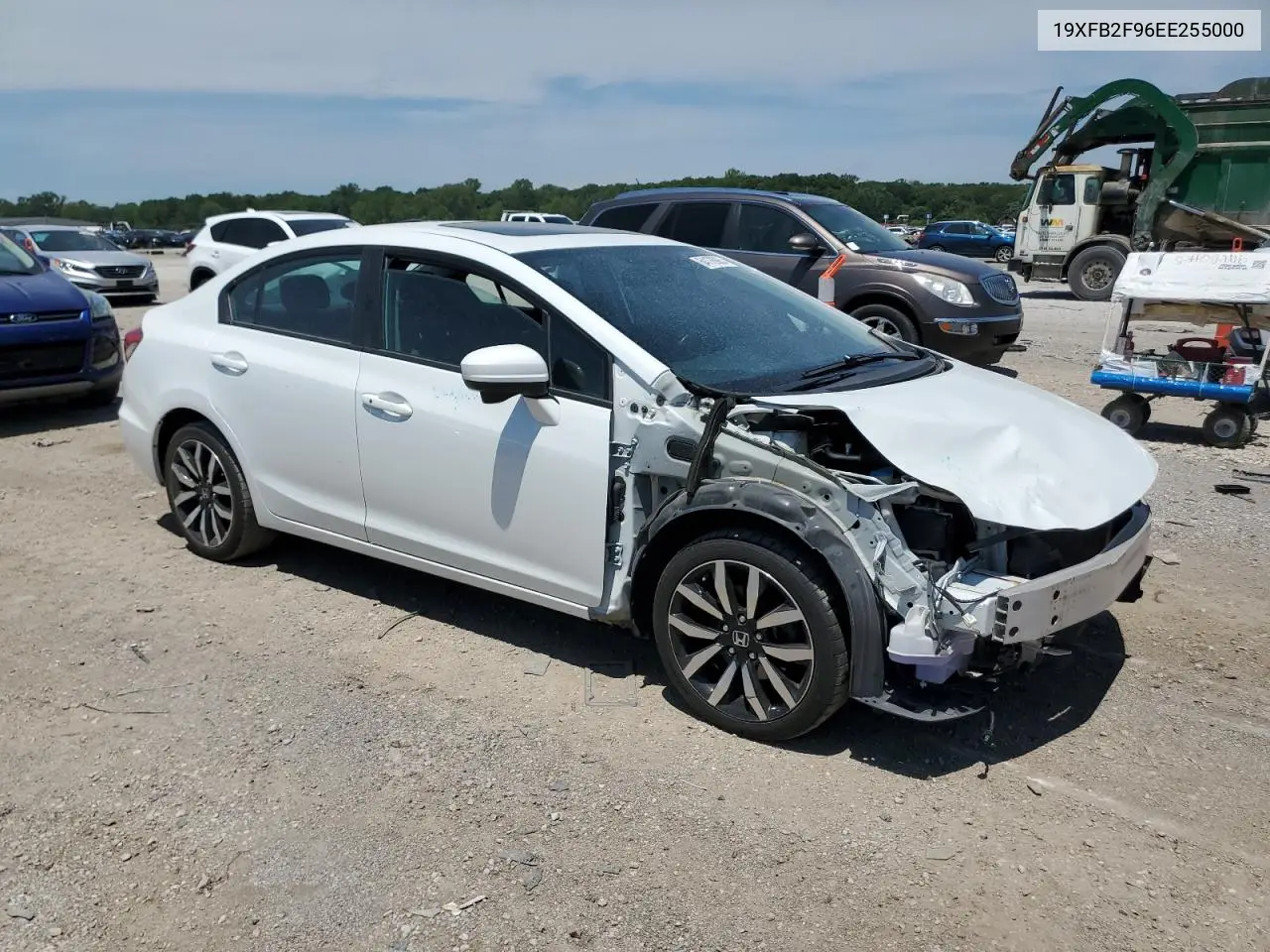 2014 Honda Civic Exl VIN: 19XFB2F96EE255000 Lot: 64176905