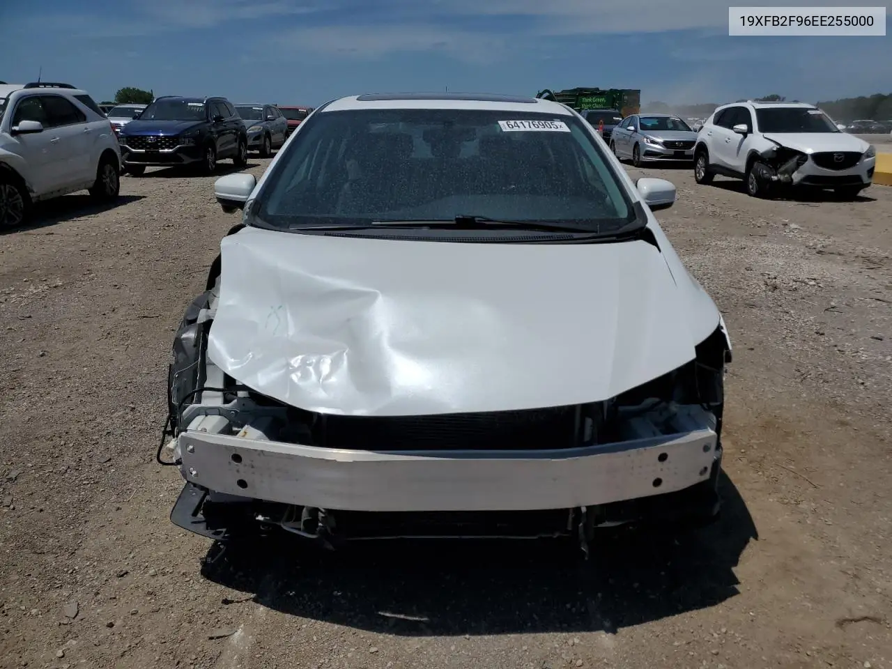 2014 Honda Civic Exl VIN: 19XFB2F96EE255000 Lot: 64176905