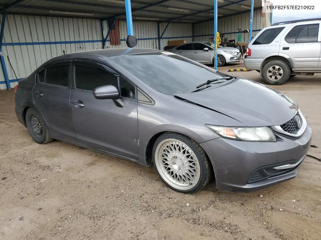 2014 Honda Civic Lx VIN: 19XFB2F57EE210922 Lot: 64442155